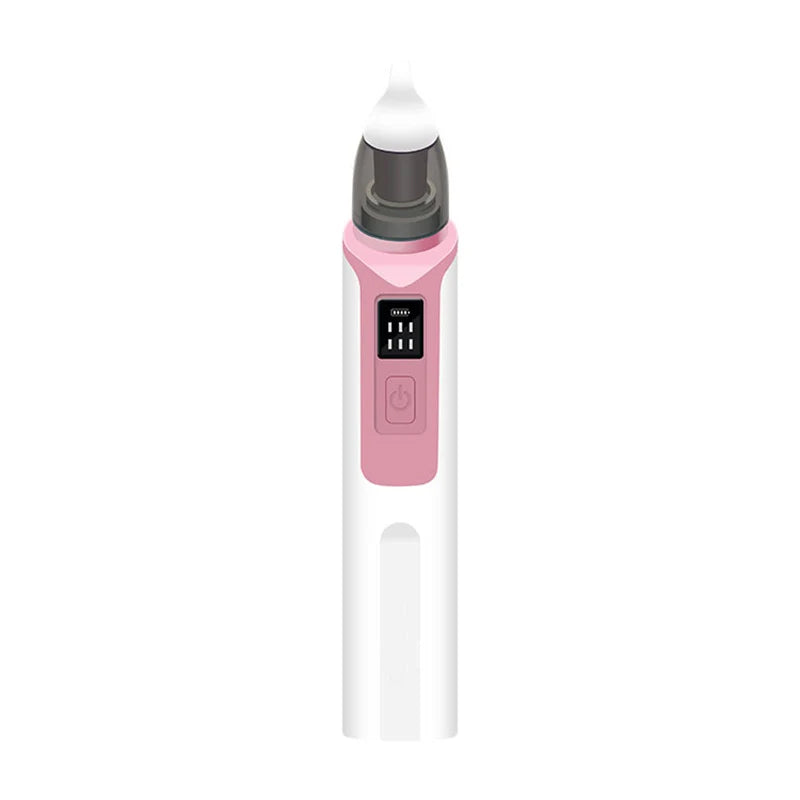 2024 New Pattern Baby Electric Nasal Aspirator Charging Version Newborn Baby Nasal Aspirator Suck Out Prevent Nasal Congestion Pink