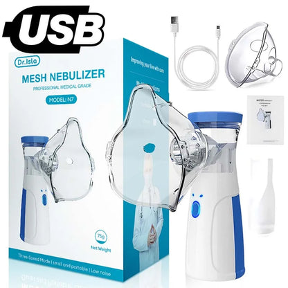 Medical Silent Mesh Nebulizer Handheld Asthma Inhaler Atomizer Children Health Care Mini Portable Nebulizer Humidifier Atomizer
