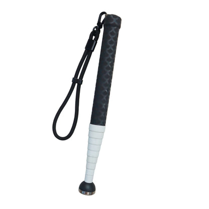 130cm Titanium Alloy Telescopic Blind Cane – White Cane for Visually Impaired, Rotating Tip with Extra Replacement & Hard Case Black Handle