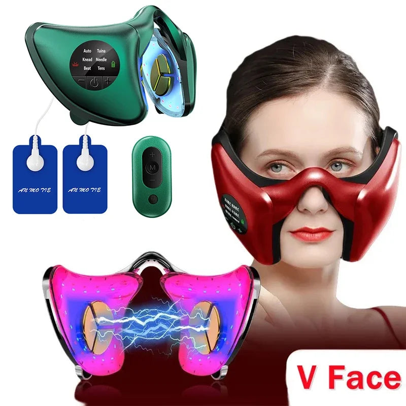 2025 Smart Facial Massager All-round Body Shaping Anti-aging Beauty Instrument Lifting and Firming V-shaped Face-lifting Device
