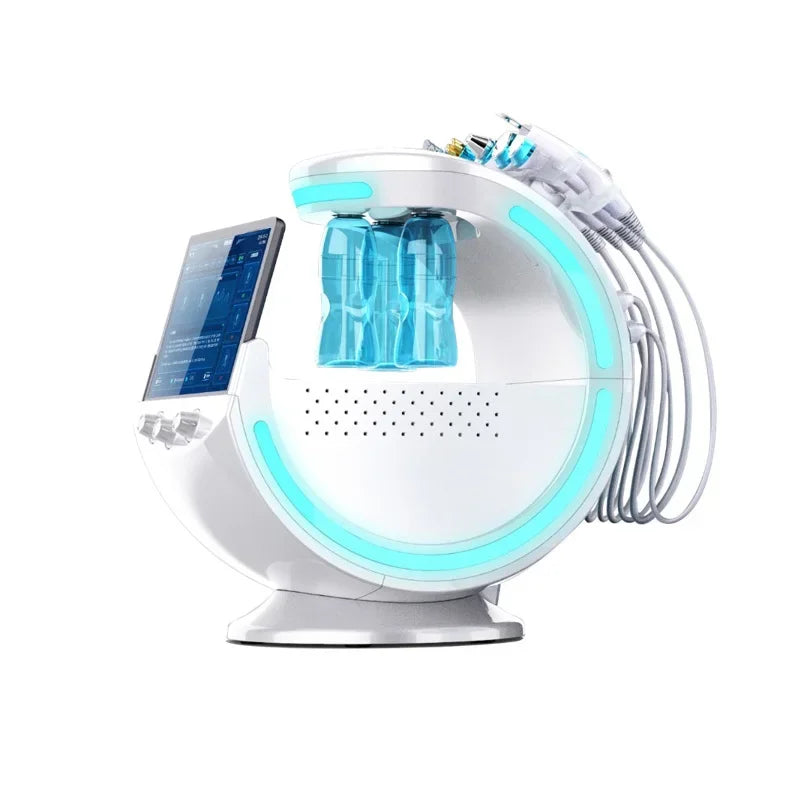 7 In 1 Hydra Beauty Facial Hydrodermabrasion Microdermabrasion Machine Skin Care Small Oxygen Hydrogen Bubble Hydrogenation