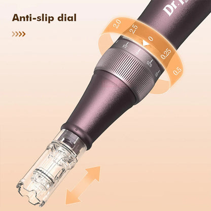 Dr pen Ultima A10 With 12 pcs Cartridge Wireless Derma Pen Skin Care Kit Microneedle Treatments Professionals Use Beauty Machine