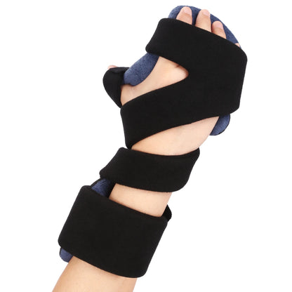 VELPEAU Hand Splint Orthosis for Stroke Finger, Arthritis and Carpal Tunnel Pain Wrist Brace Immobilizer with Finger Separator For right hand