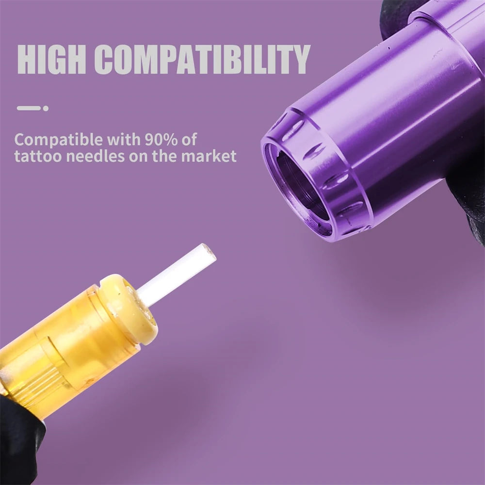 New 2pc Battery Tattoo Pen Wireless Power Tattoo Machine Professional Pen Tattoo Machine Makeup For Professionals And Beginners