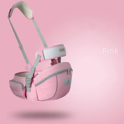 Ergonomic Baby Carrier Portable Infant Kid Hip Seat Waist Stool Sling Front Facing Kangaroo Baby Wrap Carrier For Baby Gear Pink