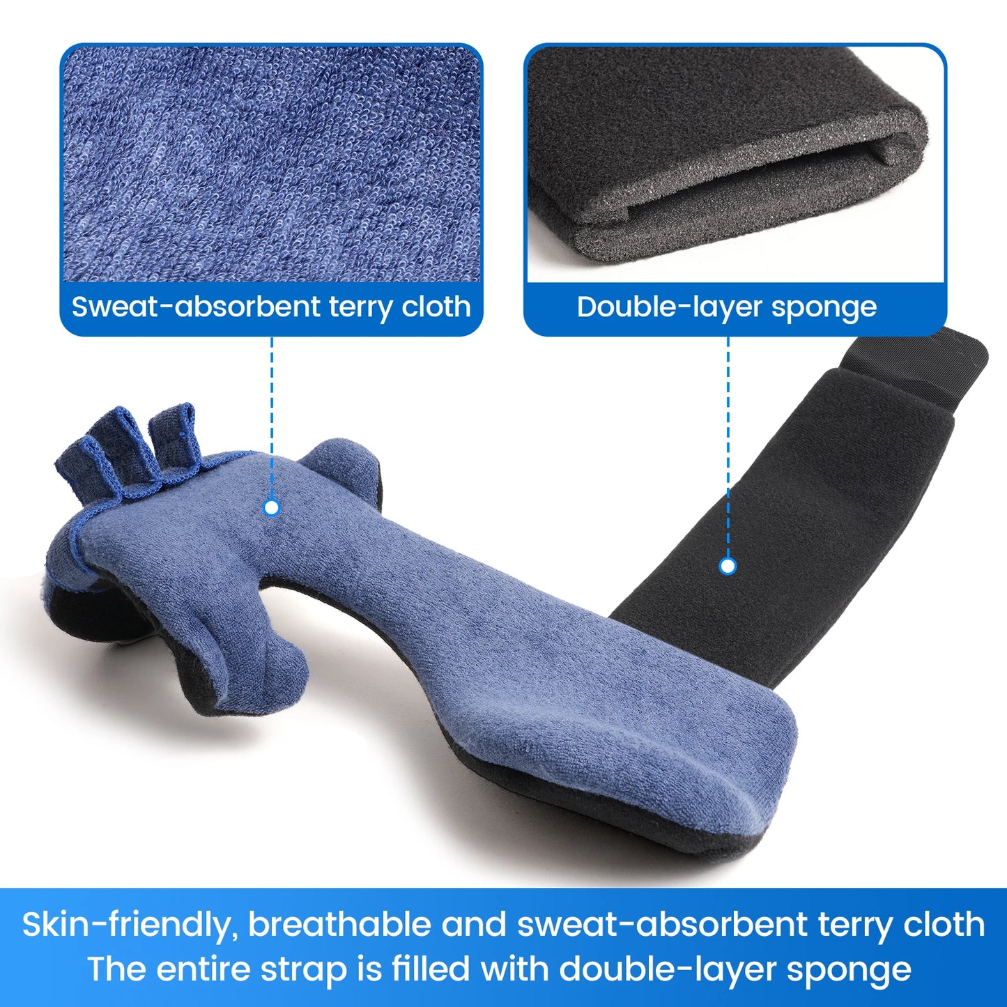 VELPEAU Hand Splint Orthosis for Stroke Finger, Arthritis and Carpal Tunnel Pain Wrist Brace Immobilizer with Finger Separator