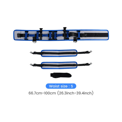 Patient Transfer Belt Moving Waist Strap Soft Nylon Leg Loops Paralyzed People Body Lifting Aids For Hemiplegia Rehabilitation