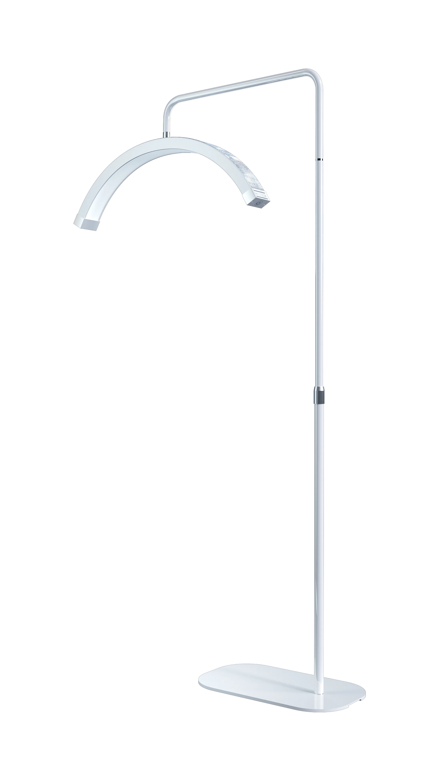 Fosoto FT-Y9 Half-moon Lamp Fill Light Photography Lamp LED Light Lash Light With Rhinestones For Beauty Eyelash Tattoo Makeup white