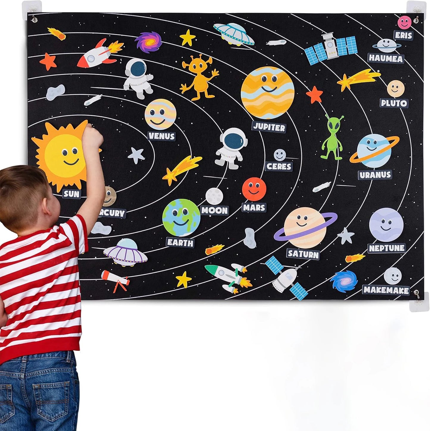 Farm Animals Felt Story Board Set Storytelling Early Learning Interactive Play Kit Wall Hanging Puzzle Toys for Toddlers Gifts F