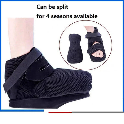 Forefoot decompression shoe,toe injury,big hallux valgus fracture postoperative Fixation Plaster Shoe rehabilitationwalking tool winter and summer