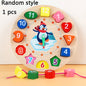 Children's Wooden Category Stack Toy Education Color Shape Classification Instrument Puzzle Toys