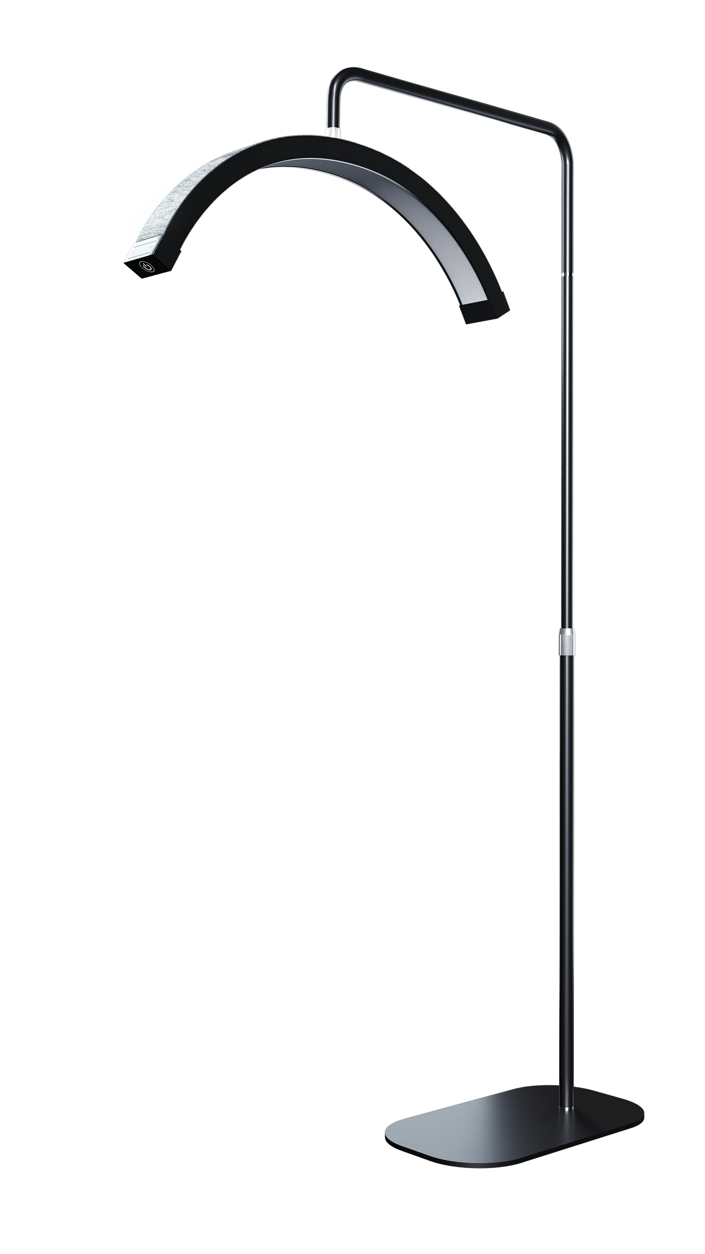 Fosoto FT-Y9 Half-moon Lamp Fill Light Photography Lamp LED Light Lash Light With Rhinestones For Beauty Eyelash Tattoo Makeup black