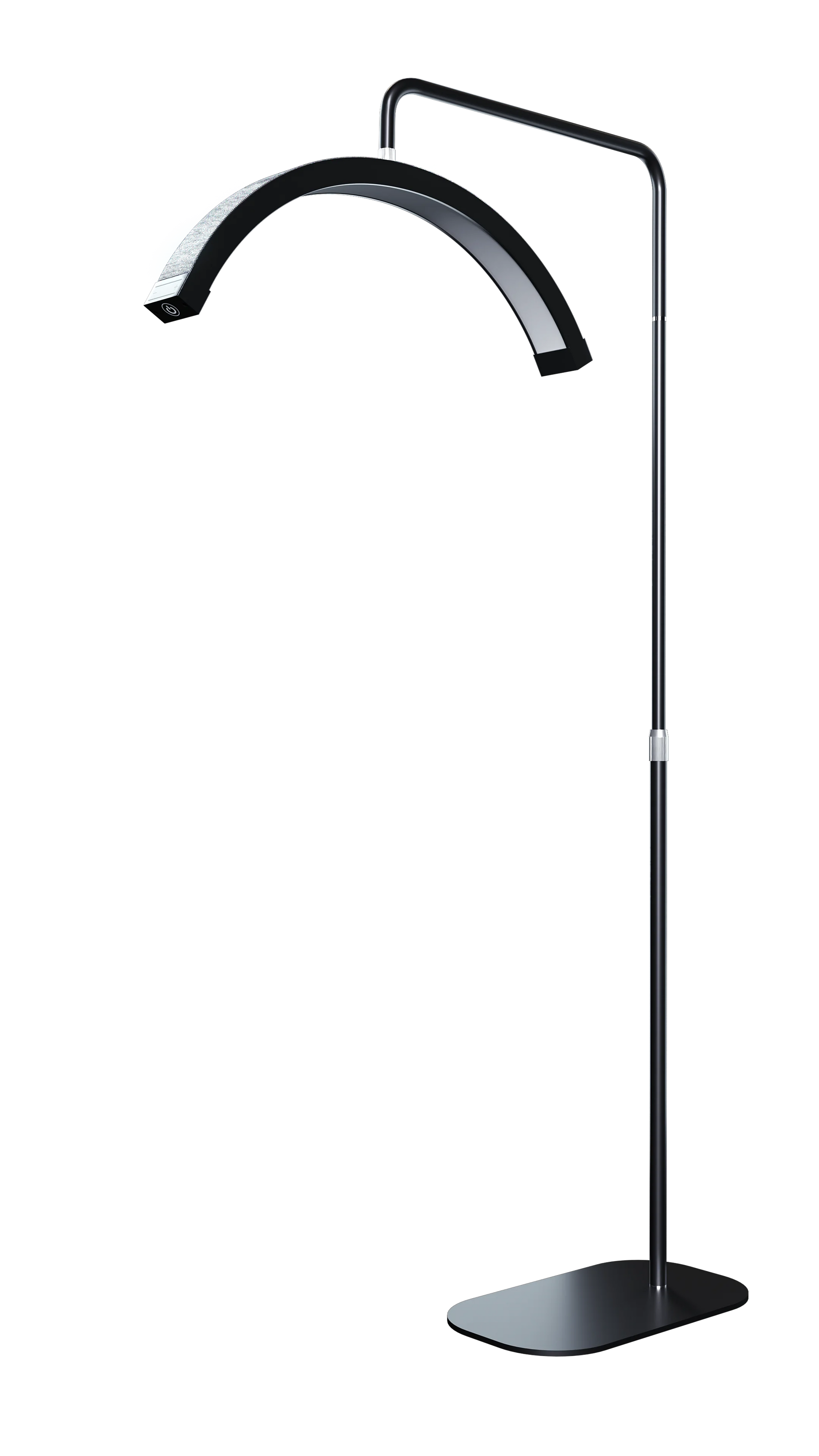 Fosoto FT-Y9 Half-moon Lamp Fill Light Photography Lamp LED Light Lash Light With Rhinestones For Beauty Eyelash Tattoo Makeup black