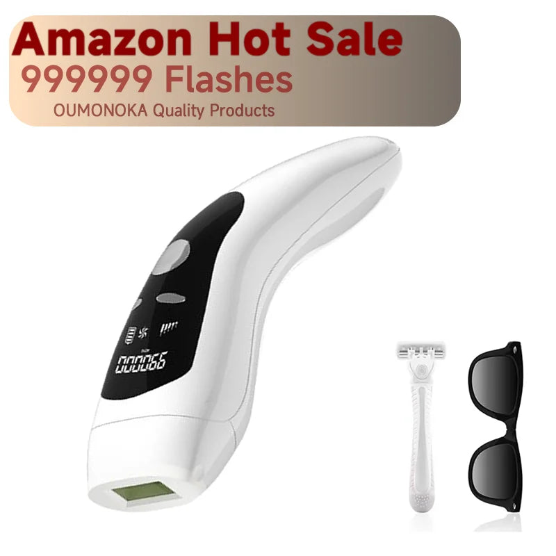 Permanent Laser Hair Removal Bikini Women's IPL Depilators Shaver Facial Hair Cutting Machine Men's Razo to Remove Hair Trimmer Amazon Hot