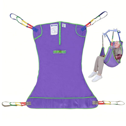 Ehucon Universal Full Body Patient Lift Sling Medical Hoist Sling for Bed Positioning Assist and Transfer Disabled