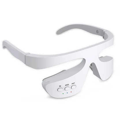 3D Eye Beauty Massager Fade Dark Circles Reduce Eye Wrinkles Relieve Eye Fatigue Eye massage device WHITE