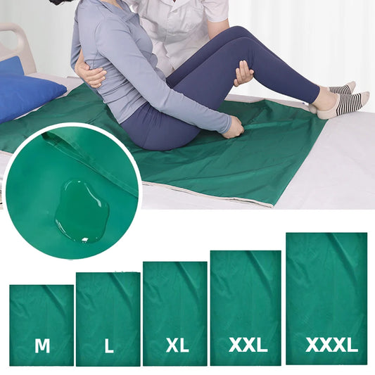 Reusable Washable Shift Slide Sheet Transfer Bed Cloth Sliding Sheet Body Lifting Position Pad for Elderly Disabled Bedridden