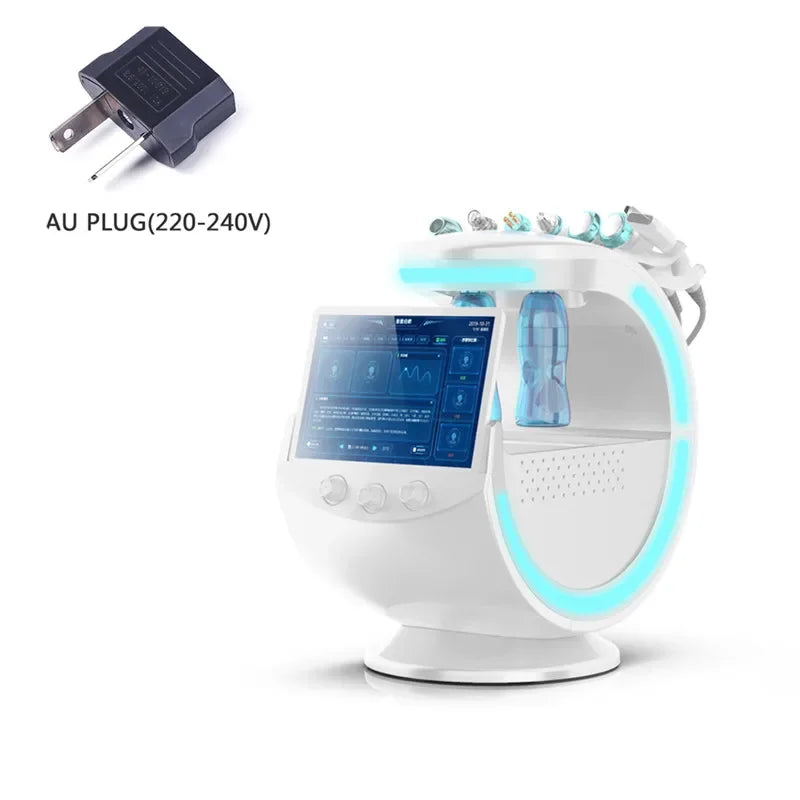 7 In 1 Hydra Beauty Facial Hydrodermabrasion Microdermabrasion Machine Skin Care Small Oxygen Hydrogen Bubble Hydrogenation AU PLUG