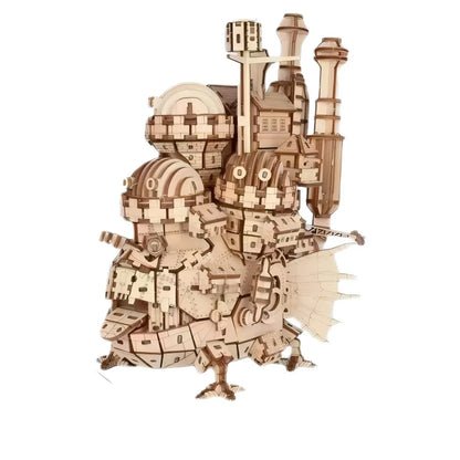 "Creative Castle Theme 3D Wooden Puzzle Wood Model Kit diy toy Home Decoration Challenging Best Gift For Kids Adult " 01-YiDongCB CHINA