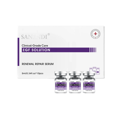 10Vials Hyaluron Acid Ampoule Serum for Facial Dr.Pen Micronneed Retinol EGF Peptide VC Snail Mucin Moisturizing Skin Care EGF