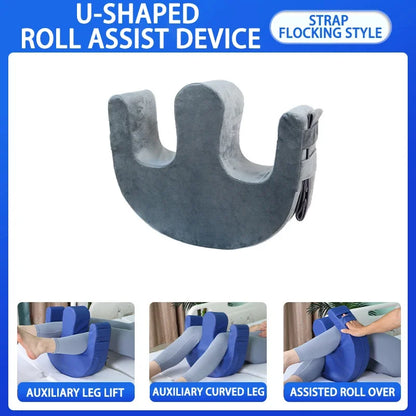 High elasticity sponge Bedridden Patient Roll Up Turn Over Cushion Elderly Disabled Turning assistance,Anti Bedsore Fixable pad show-2