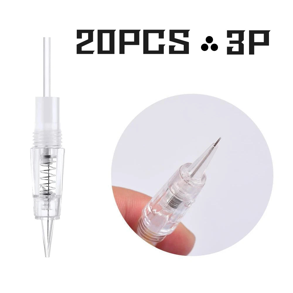 Wireless PMU Machine Permanent Makeup for Eyebrows Miroblading Eyeliner Lip Microshading Professional Rotary Tattoo Pen Gun Kit 3P 20PCS CHINA