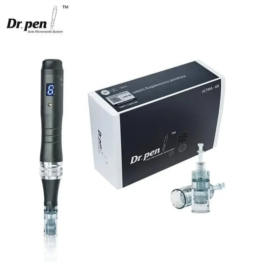 Dr pen Ultima M8 Microneedling Pen Electric Wireless Dermapen M8 With 32pcs Cartridges Microneedle Needling Skin Care Machine