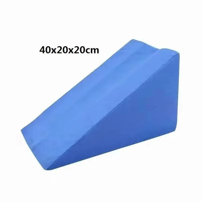High elasticity sponge Bedridden Patient Roll Up Turn Over Cushion Elderly Disabled Turning assistance,Anti Bedsore Fixable pad Blue