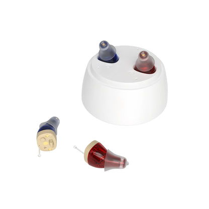 ITE Elderly Hearing Aid Rechargeable ITE Deaf The Listening Device Invisible Sound Amplifier Hearing Aids Headphones ZTQ020 CHINA
