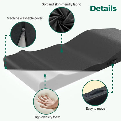 Lash Bed Topper, Ergonomic Curvy Massage Bed Mattr Topper, Massage Table Mattr For Beauty Salon, Washable Cover,
