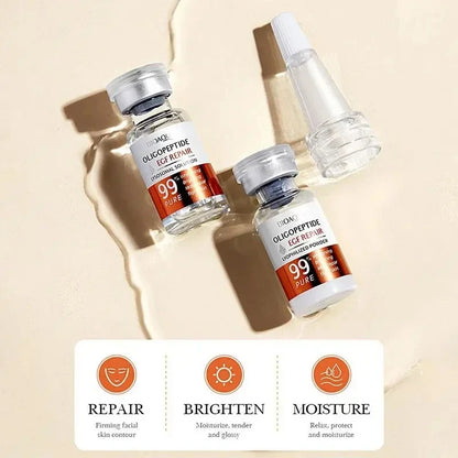 Facial Serum Yeast Freeze-Dried Power Skin Care Set Shrink Pores Moisturizing Brighten Anti Aging Peptides Essence
