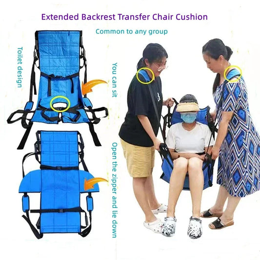 Elderly Shifting Sling Home Nursing Aid Belt Patient Transfer Mat Disabled Shifting Seat Pad Wheelchair Transport Belt