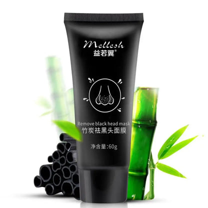 Bamboo Charcoal Facial Mask Blackhead Removing Facial Mask 60g Dirt Removing Cleaning Pore Layer Cleaning Skin Care Facial Mask 60g