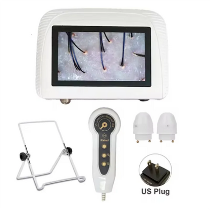 A52Q-Skin Analyzer Analyser For Diagnosis Skin Care Tools With 2 Lens Rechargeable US Plug