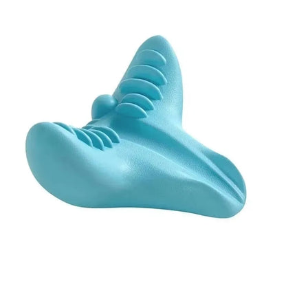 1pc Neck Massager Deep Kneading Relaxation Massager, Portable For Home And Travel Blue 1
