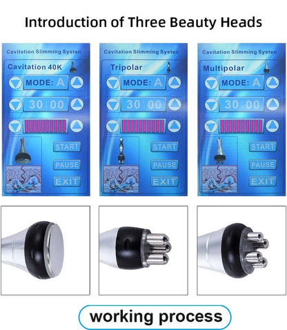 40K Cavitation Ultrasonic Body Slimming Beauty Machine Weight Loss RF Radio Skin Lifting Tighten Anti-wrinkle Massager Skincare