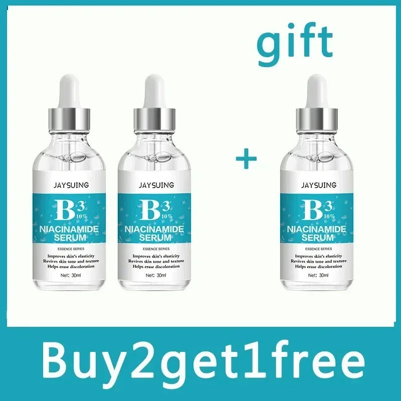 B3 Niacinamide Anti-Aging Serum Anti-Wrinkle Lifting Repair Instant Wrinkle Improve Elasticity Moisturizing Lightweight Unisex 3PCS