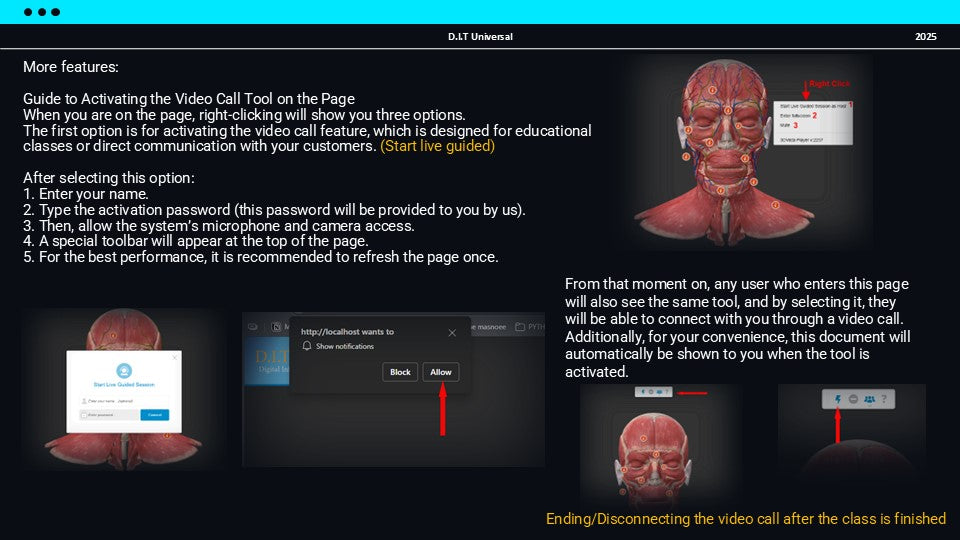 3D Web Application for Botox and Filler