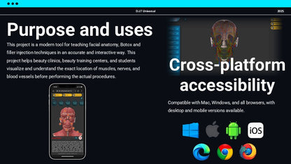 3D Web Application for Botox and Filler