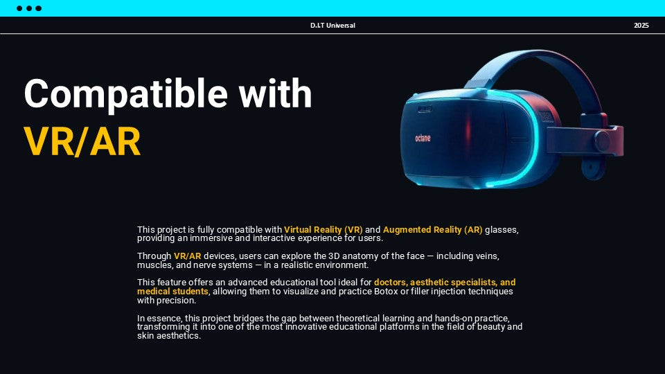 3D Web Application for Botox and Filler