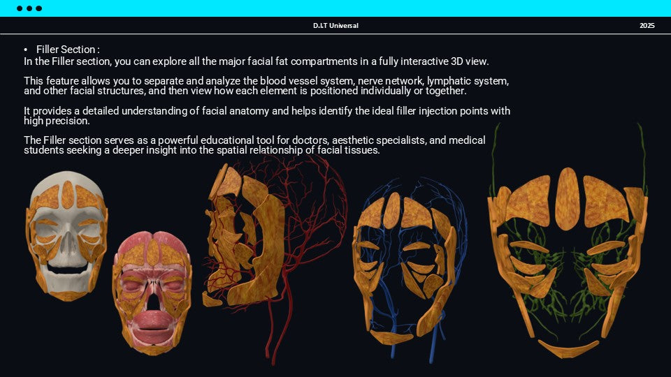 3D Web Application for Botox and Filler