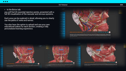 3D Web Application for Botox and Filler